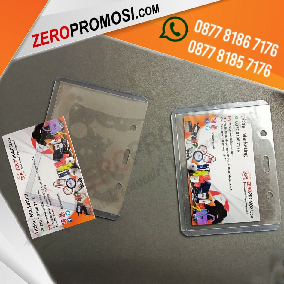 Souvenir Plastik Id Card Panitia Mika Murah Ukuran A2