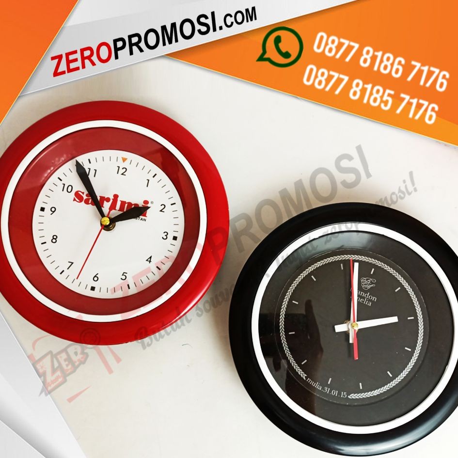 Souvenir Jam Dinding Meja Type 08 Custom Logo