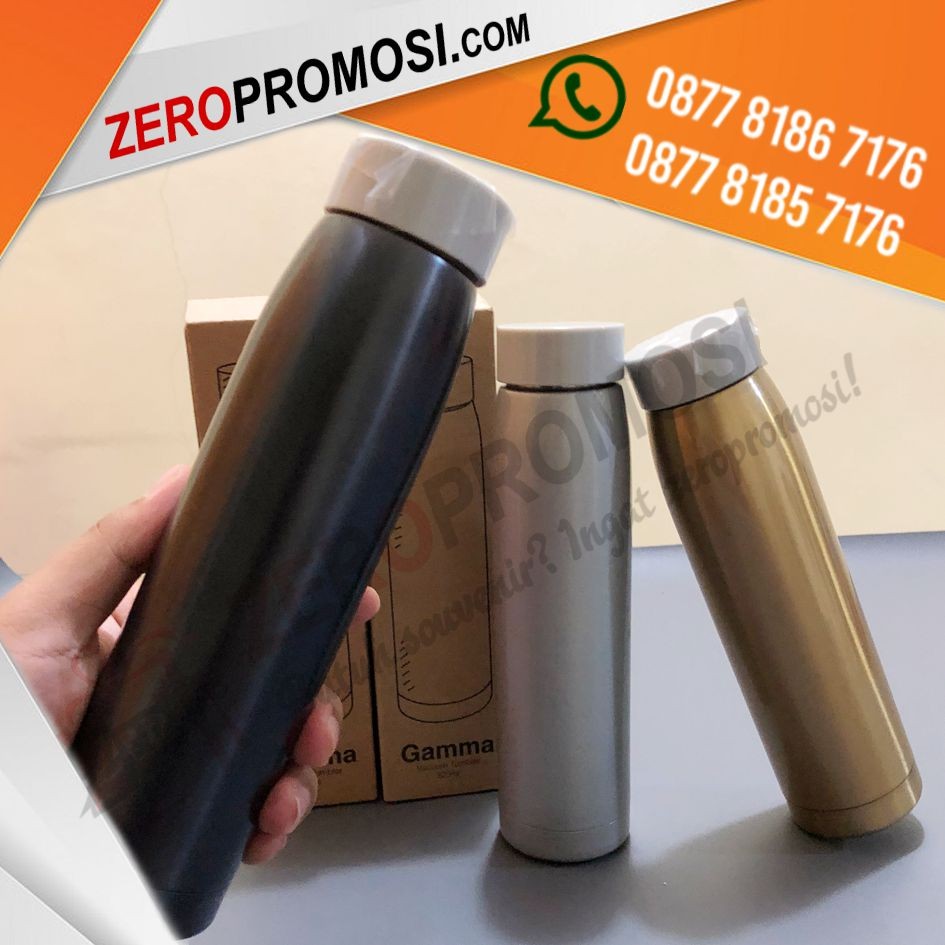 Souvenir Tumbler Promosi Termos Gamma Mizzu Stainless