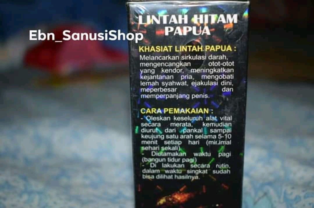 Minyak Lintah Hitam Papua