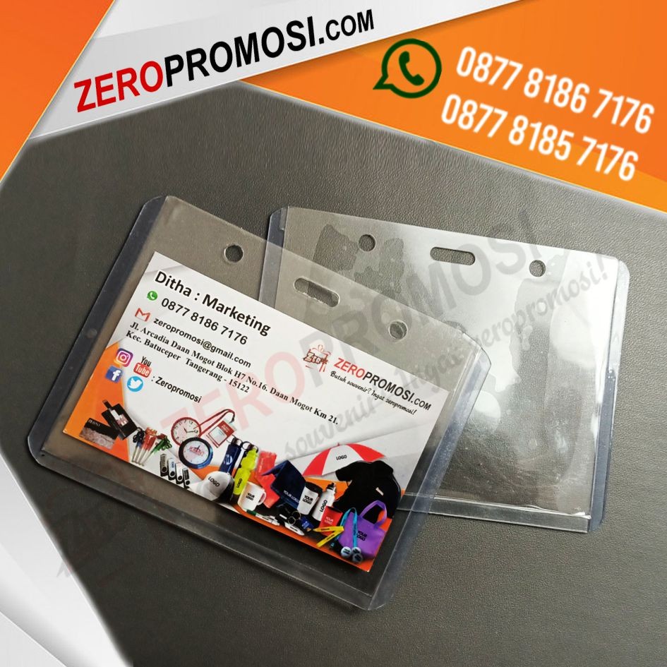 Souvenir Plastik Id Card Panitia Mika Murah Ukuran A2