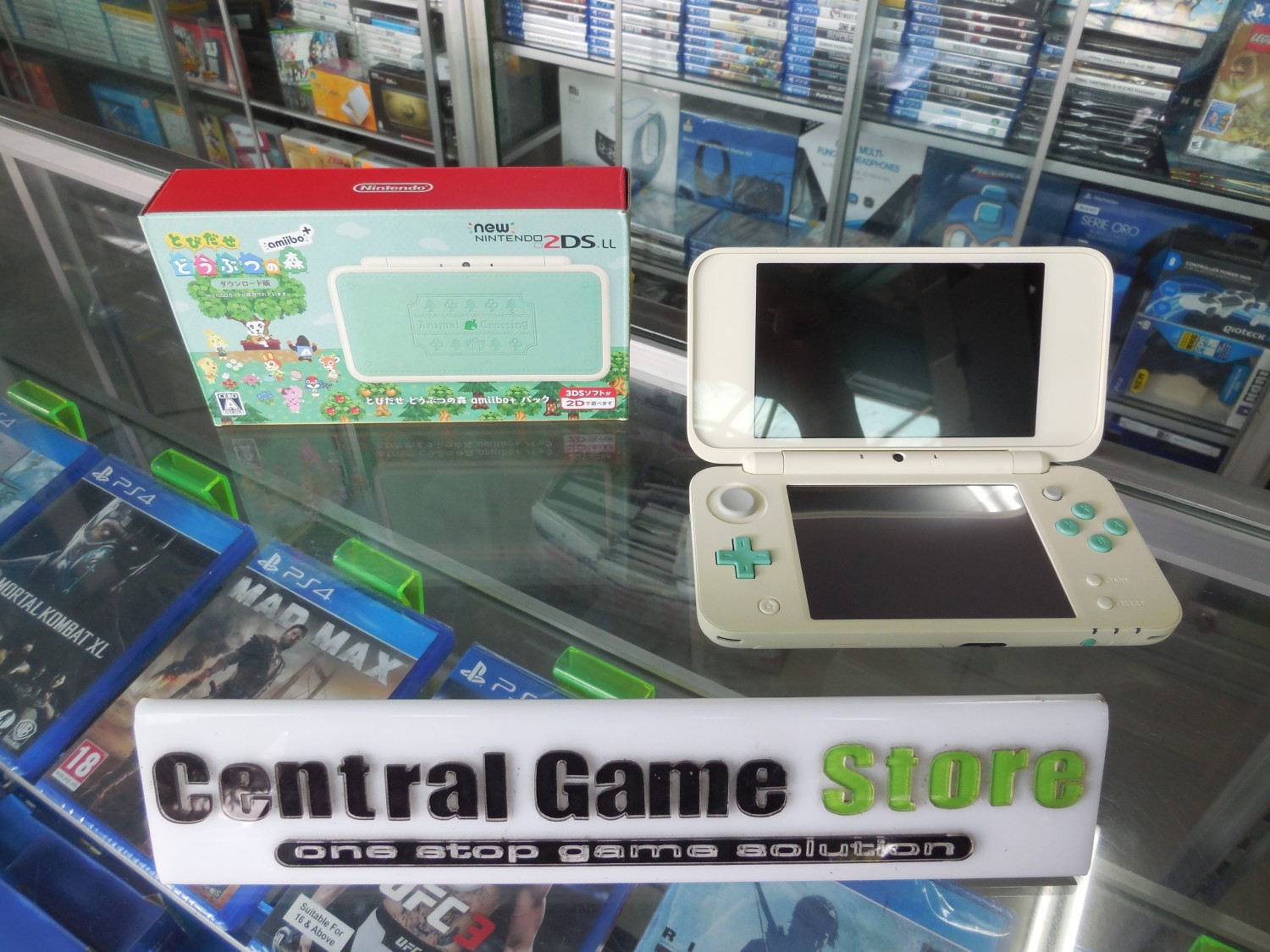 New Nintendo 2DS LL – Animal Crossing : New Leaf Amiibo Pack (CFW 32GB Full Game)