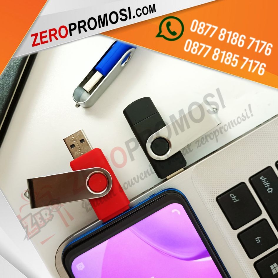 Souvenir TPCPL01 Flashdisk Swivel OTG Type-C Dual Usb Custom