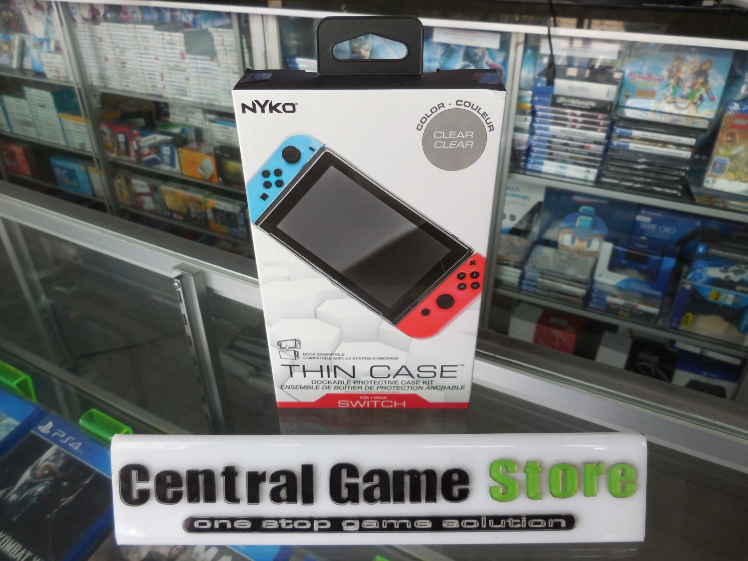 Switch NYKO Thin Case (Clear Case)