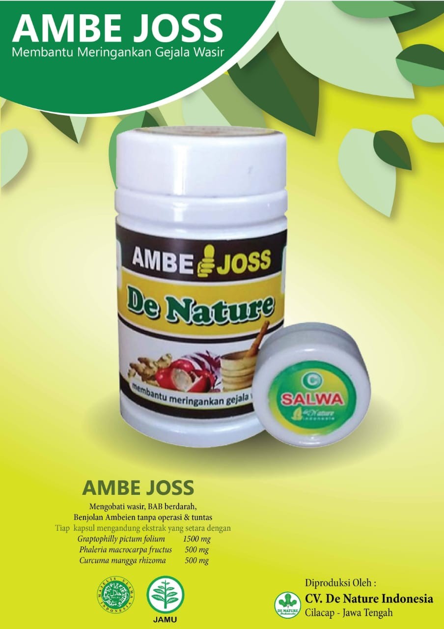 HERBAL WASIR / AMBEIEN / AMBEYEN ORIGINAL DE NATURE – Apotik Herbal De Nature