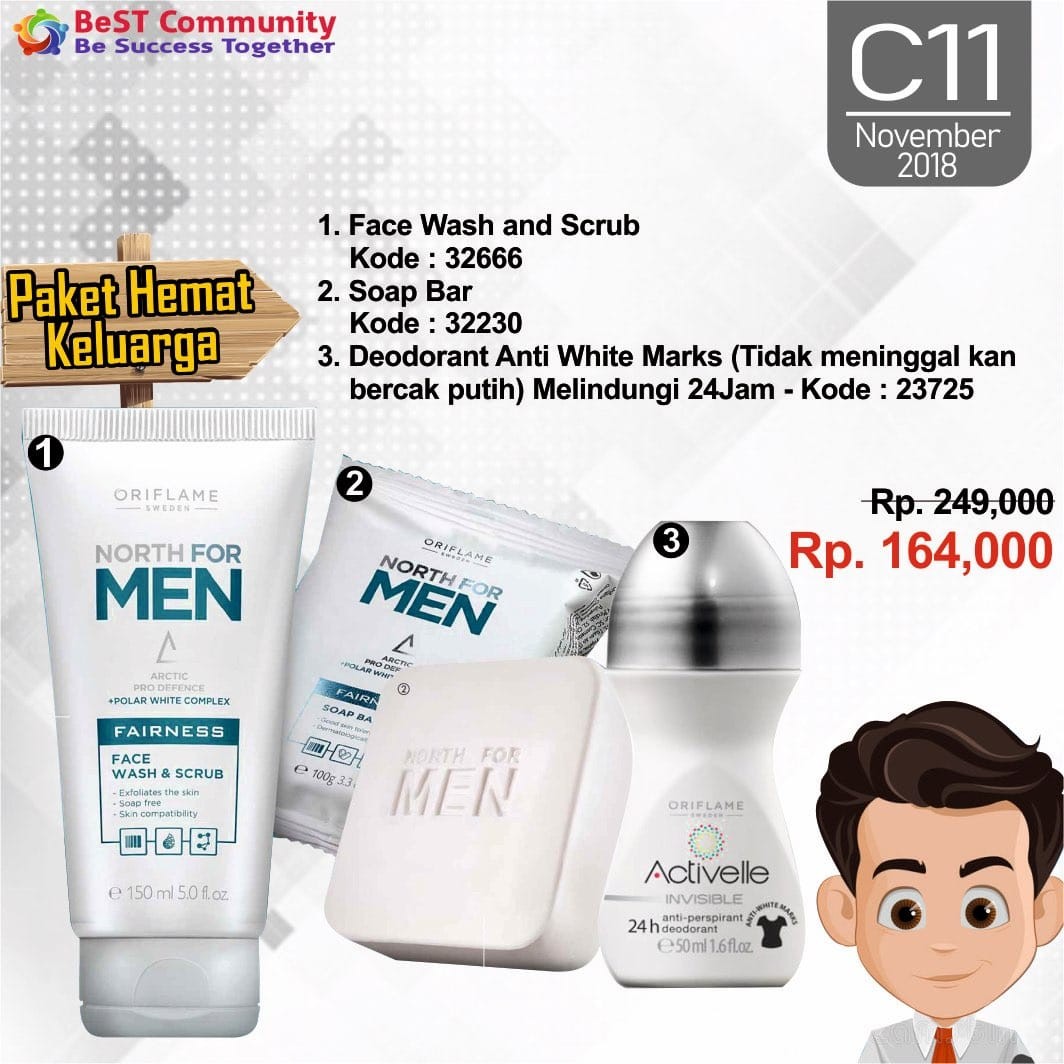 Paket Hemat Oriflame For Men