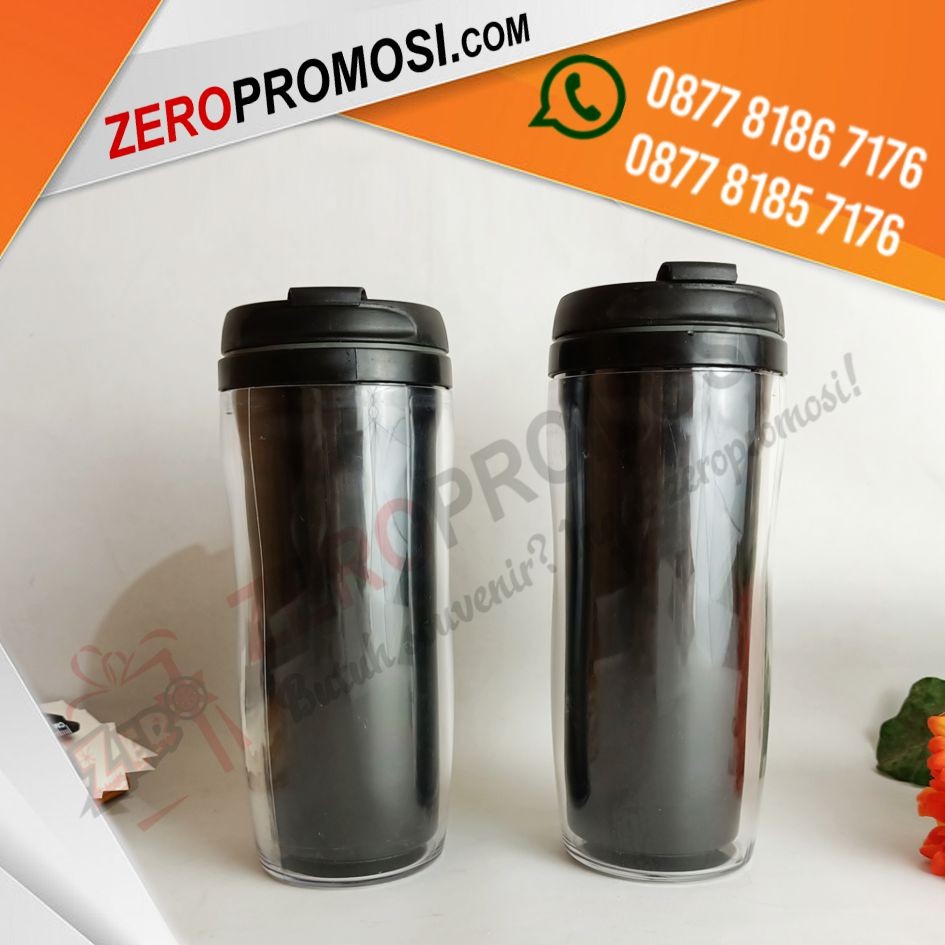 Souvenir Tumbler Promosi CO-320 Insert Paper Cetak Full Color