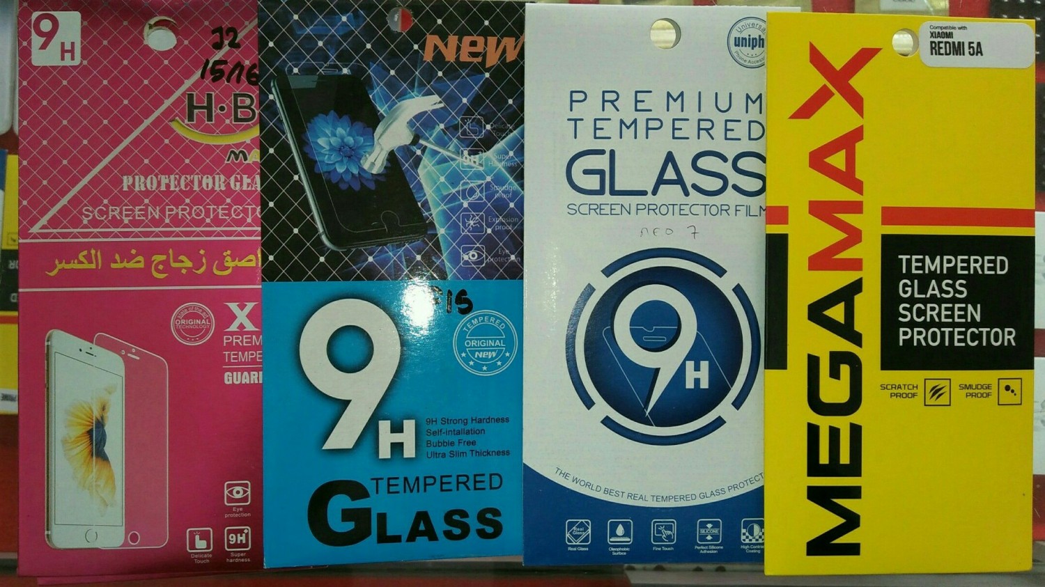 Tempered glass bening