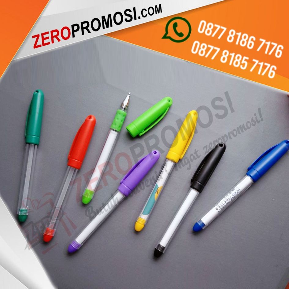 Souvenir Pen Insert Stiker Tinta Jell