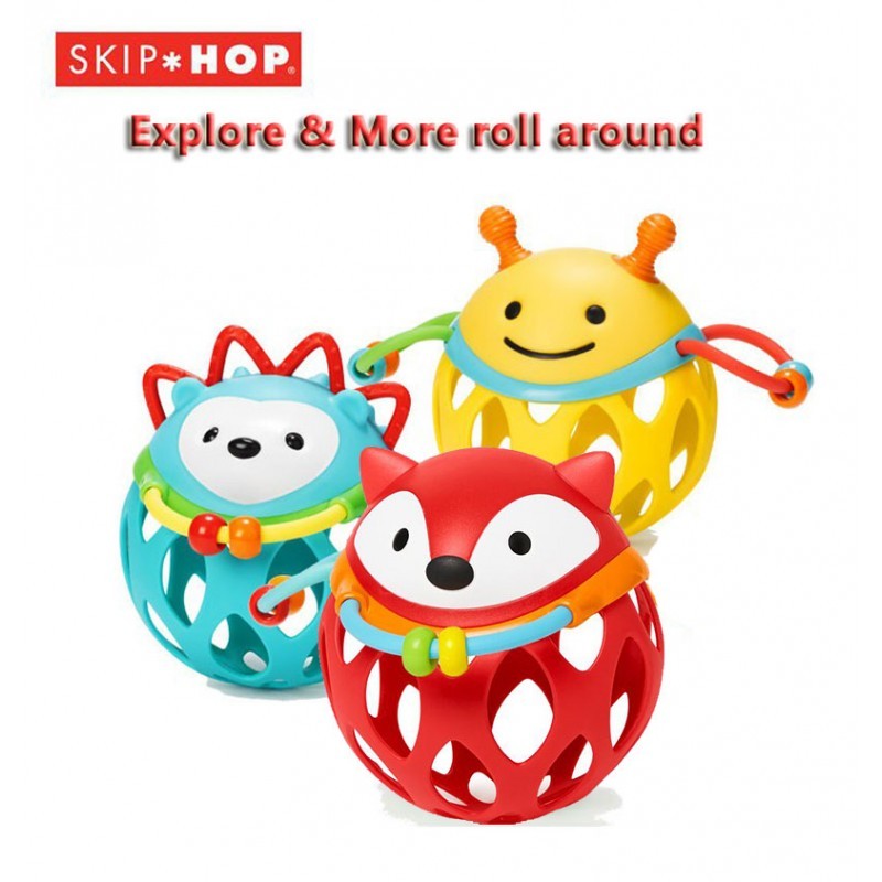 Skip Hop Explore & More Roll Around Rattle Mainan Bayi