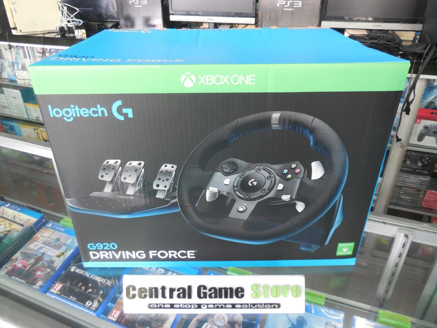XBOX One / PC Logitech G920 Driving Force – Racing Wheel