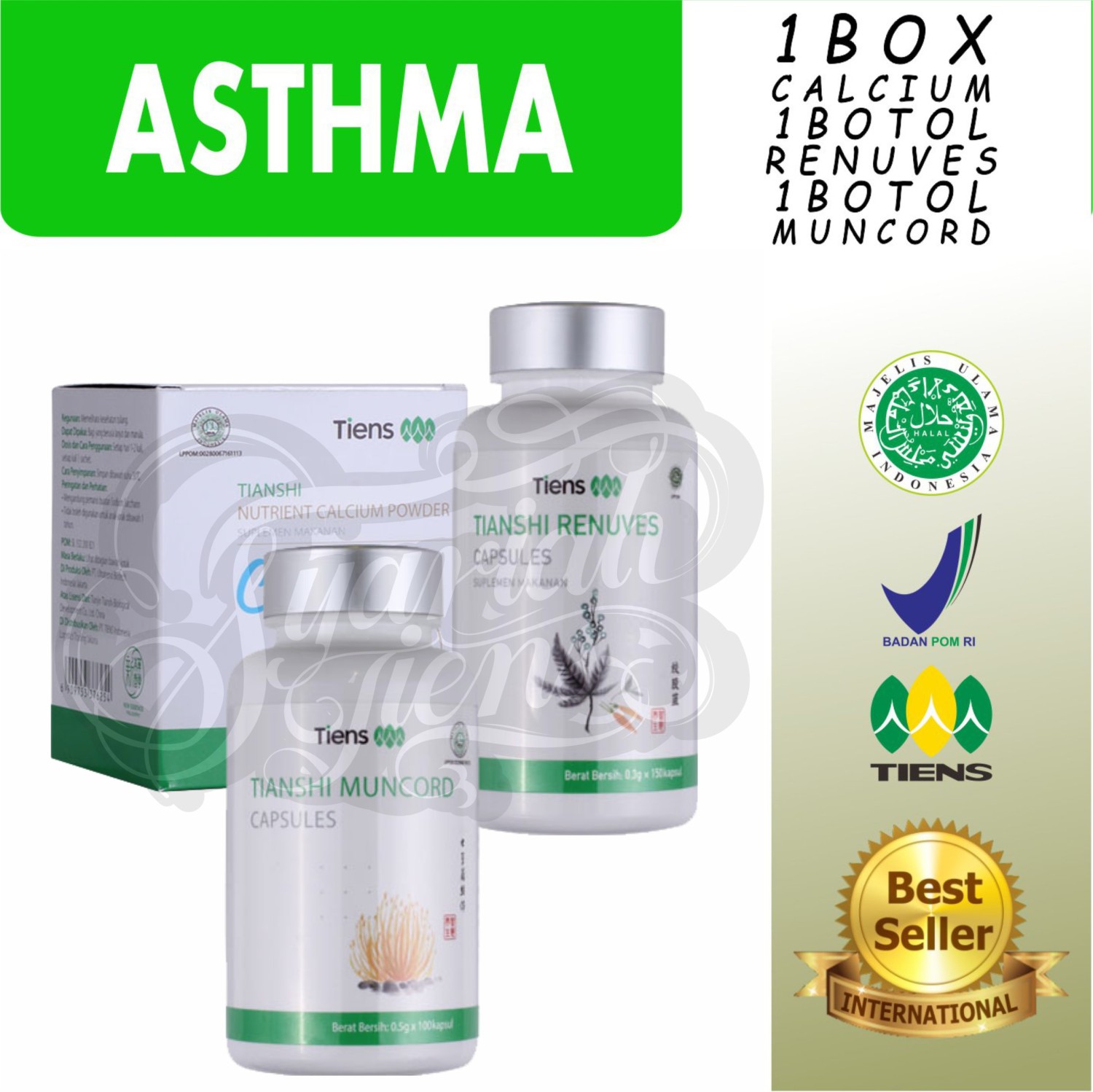 asma / asma akut / obat asma / asma tiens / tiens