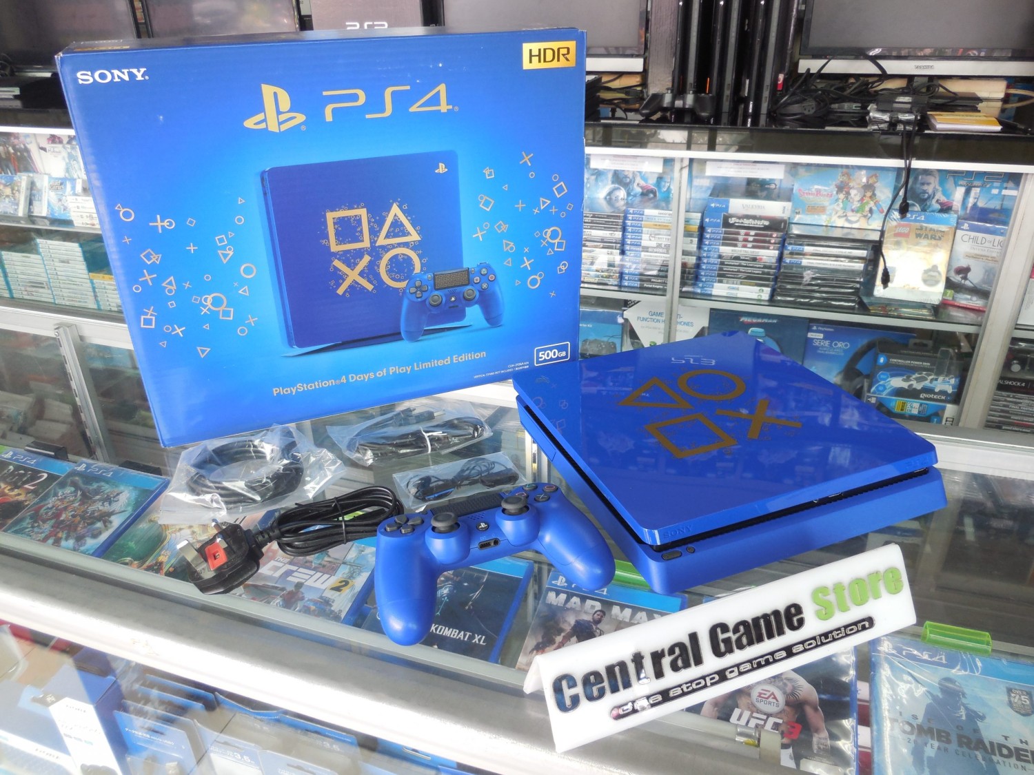 PS4 Slim Console 500GB – Days of Plays Limited Edition