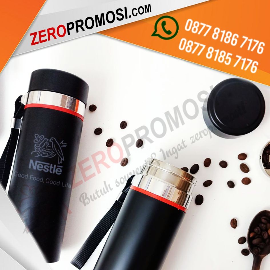 Souvenir Tumbler Promosi Vacuum Sakura Tali Custom