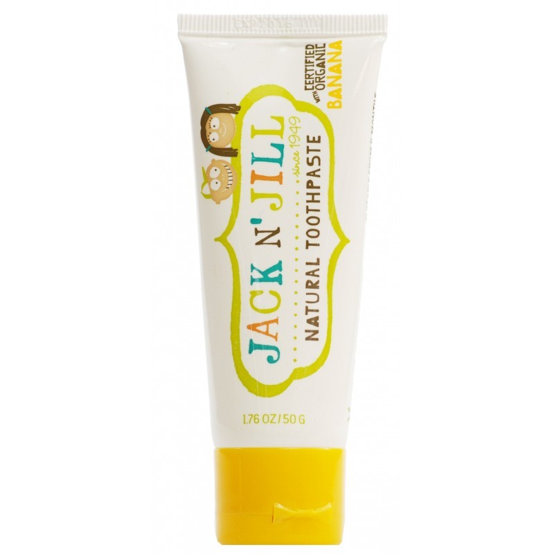 Jack N Jill Organic Toothpaste Pasta Gigi Anak 50 gr - Banana