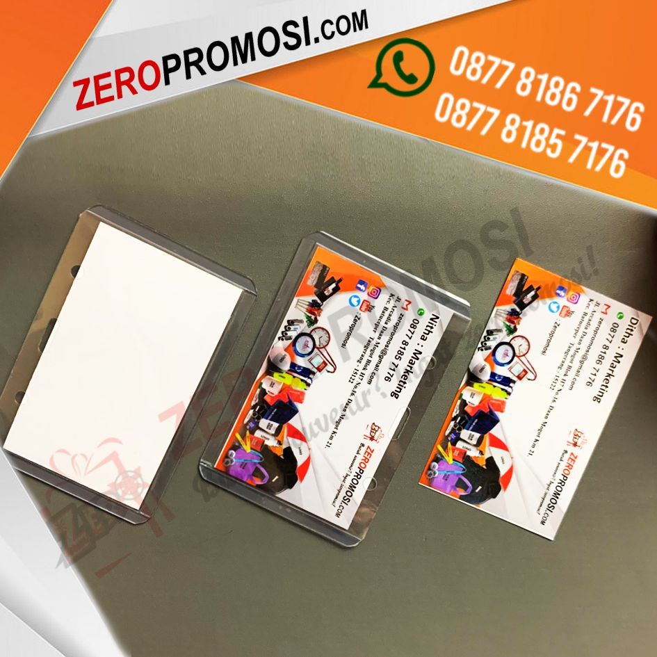 Souvenir ID Card Case Kartu Plastik A1
