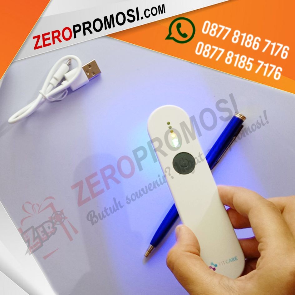 Souvenir Fitcare Portable Deep UVC Sterilizer Stick Murah + Cetak Logo