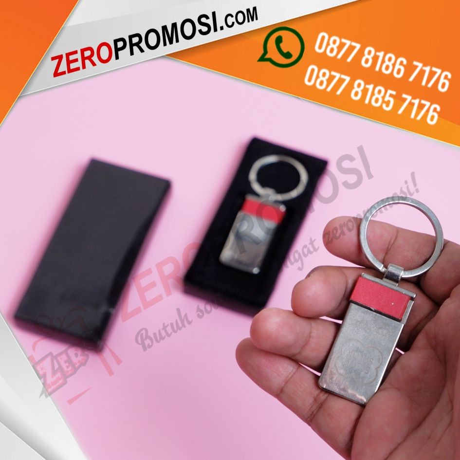 Souvenir Gantungan kunci Stainless GK-008 Custom