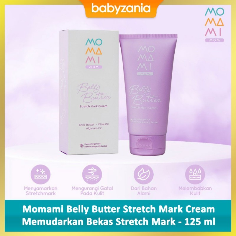 Momami Belly Butter Stretch Mark Cream 125ml