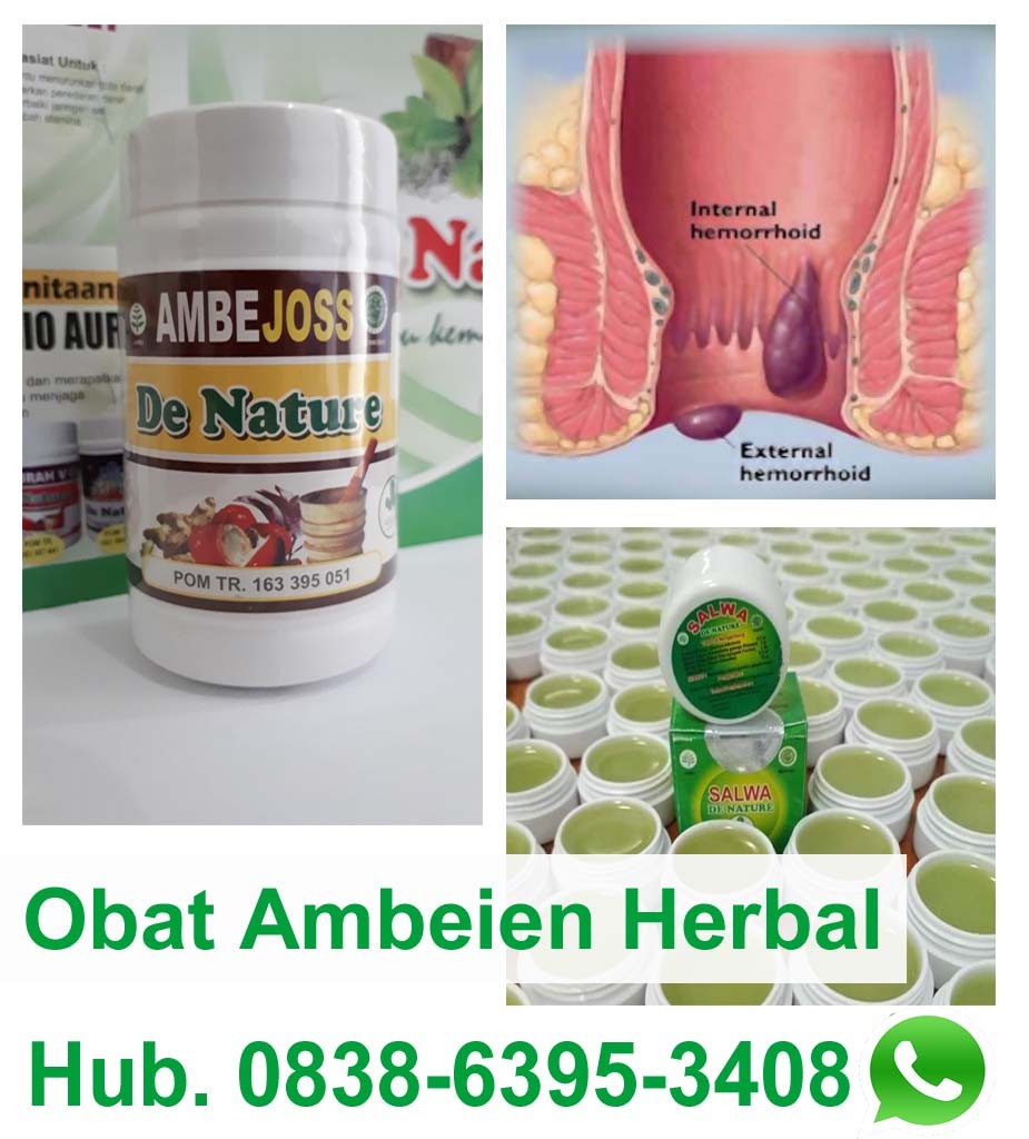 Obat Ambeien Wasir dan Salep Oles Salwa De Nature Indonesia