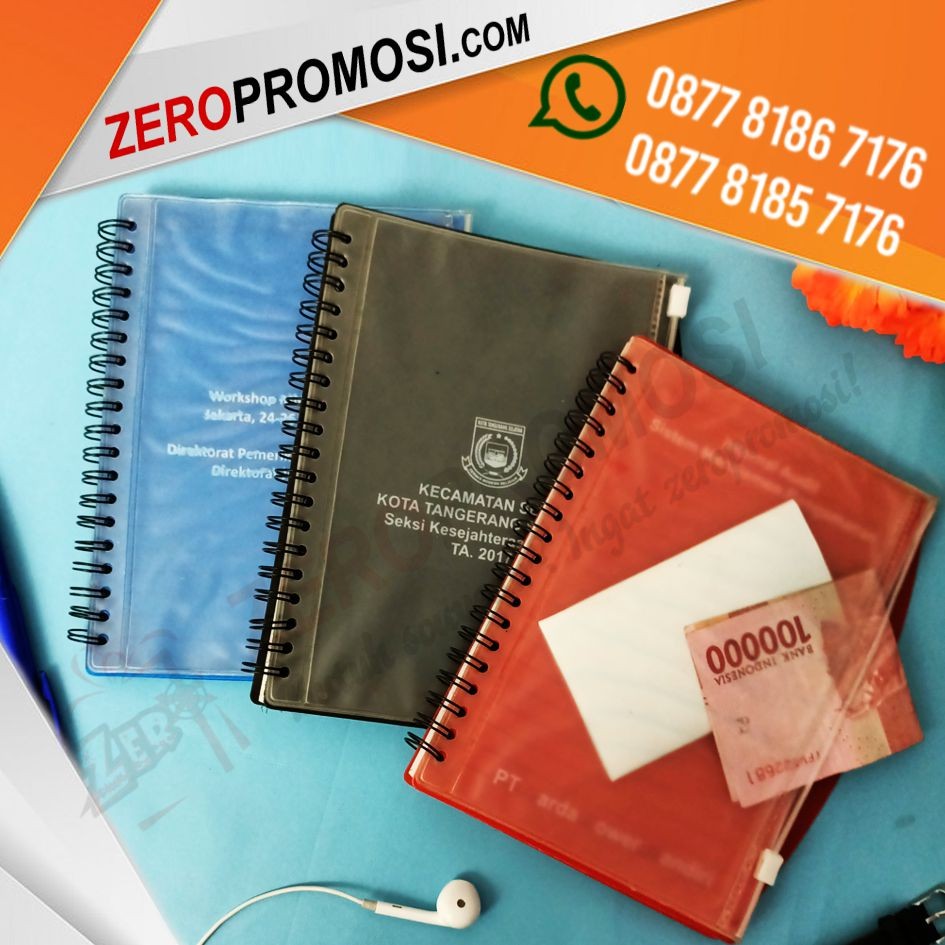 Buku Memo 901 + Klip Plastik Cetak Logo