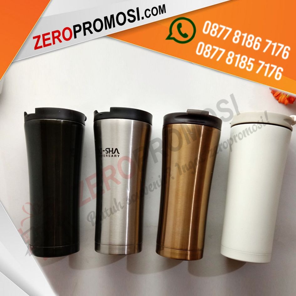 Souvenir Tumbler Stainless Vacuum Flask Supperrior TC-220 Murah