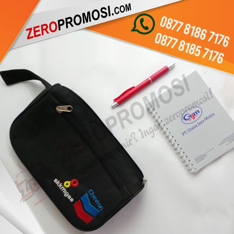 Produksi Souvenir Paket Seminar Kit Pouch Seri A Murah