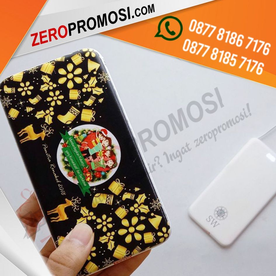 Souvenir Powerbank Arden Promosi Custom Tipe P50PL26