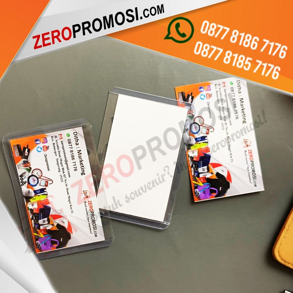 Souvenir ID Card Case Kartu Plastik A1