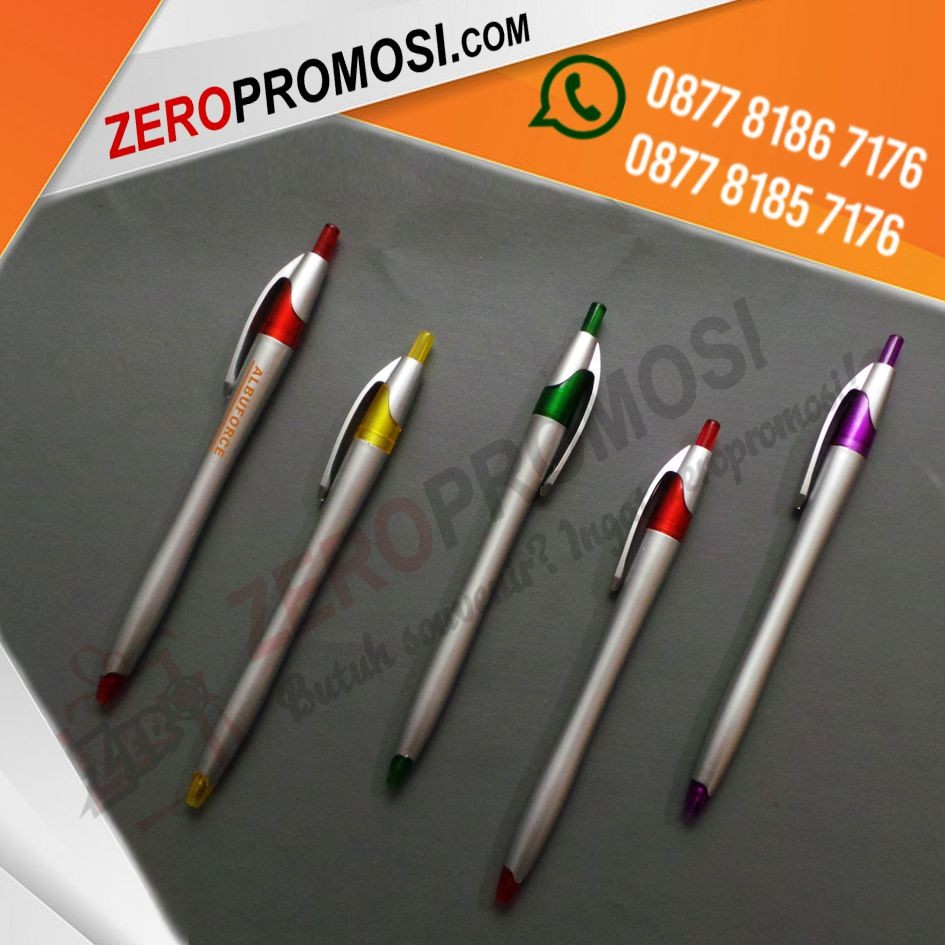 Souvenir Pulpen Promosi Kode 521 Logo Custom