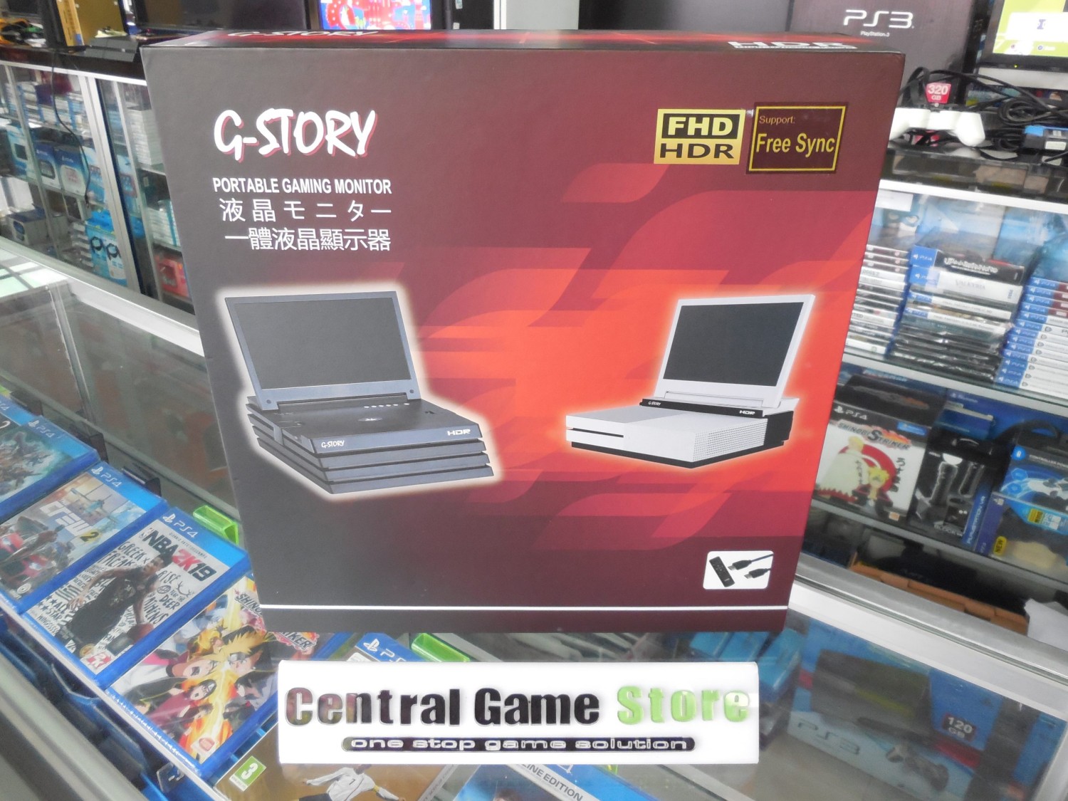 G-Story Portable Gaming Monitor for PS4 Slim   G-Story Portable Gaming Monitor for PS4 Slim