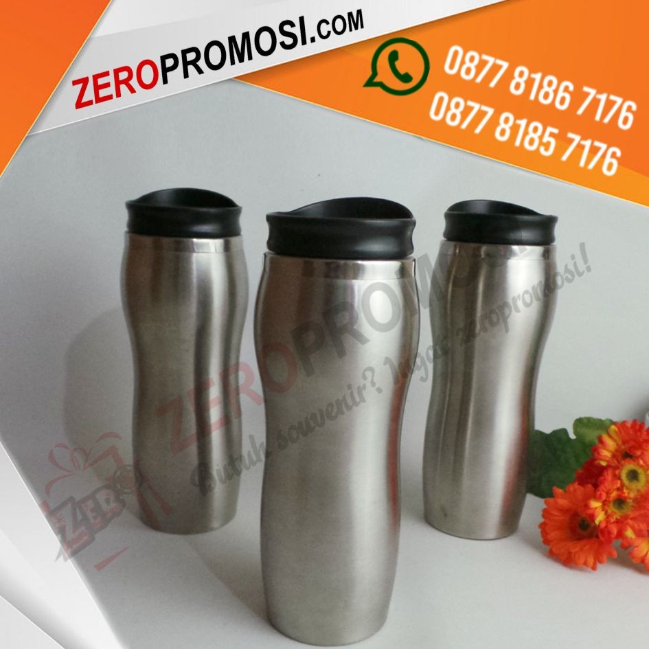 Promosi Botol Sport Tumbler Stainless BT-05 Custom Logo