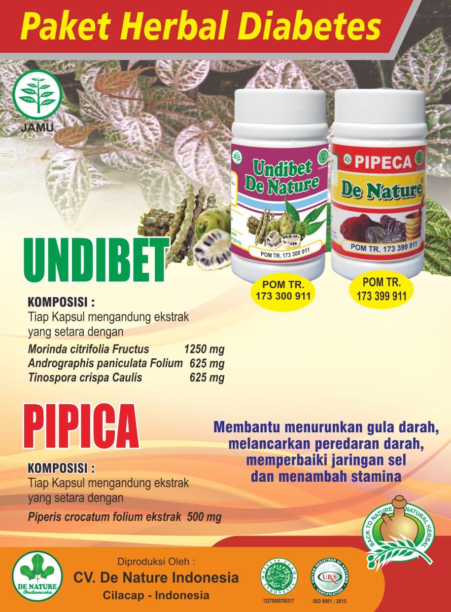 HERBAL DIABETES / PENYAKIT GULA DARAH – Apotik Herbal De Nature