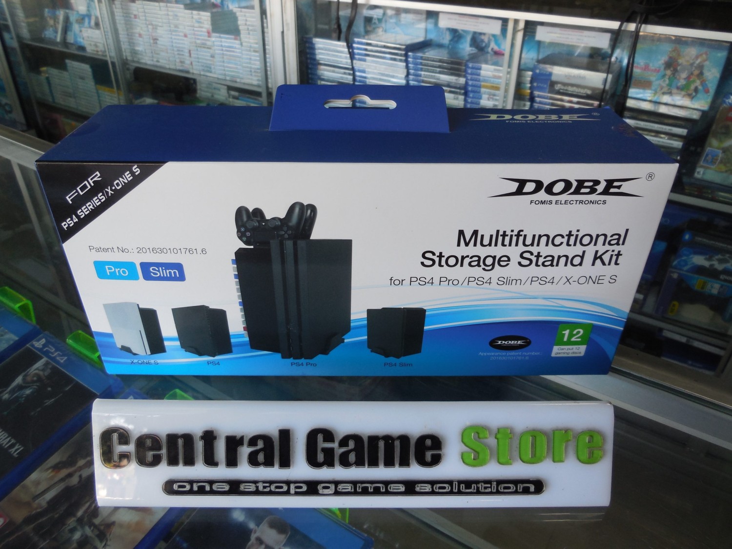 PS4 DOBE Multifunctional Storage Stand Kit (PS4 Slim / Pro / XBOX One)