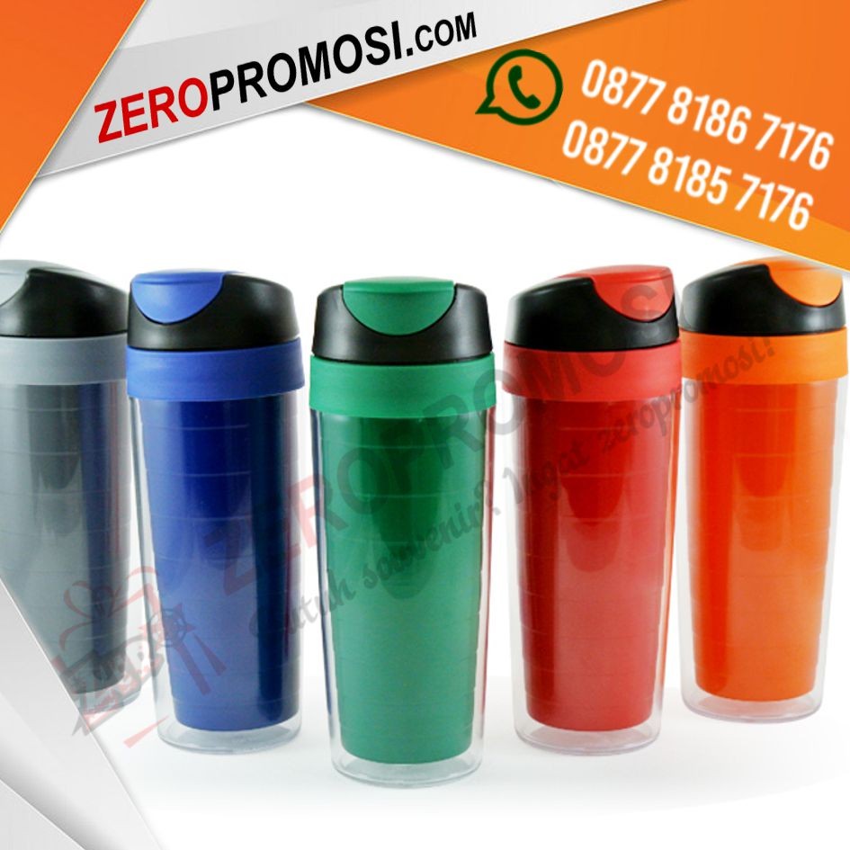 Souvenir Daytona Tumbler Insert Paper Botol Minum Promosi
