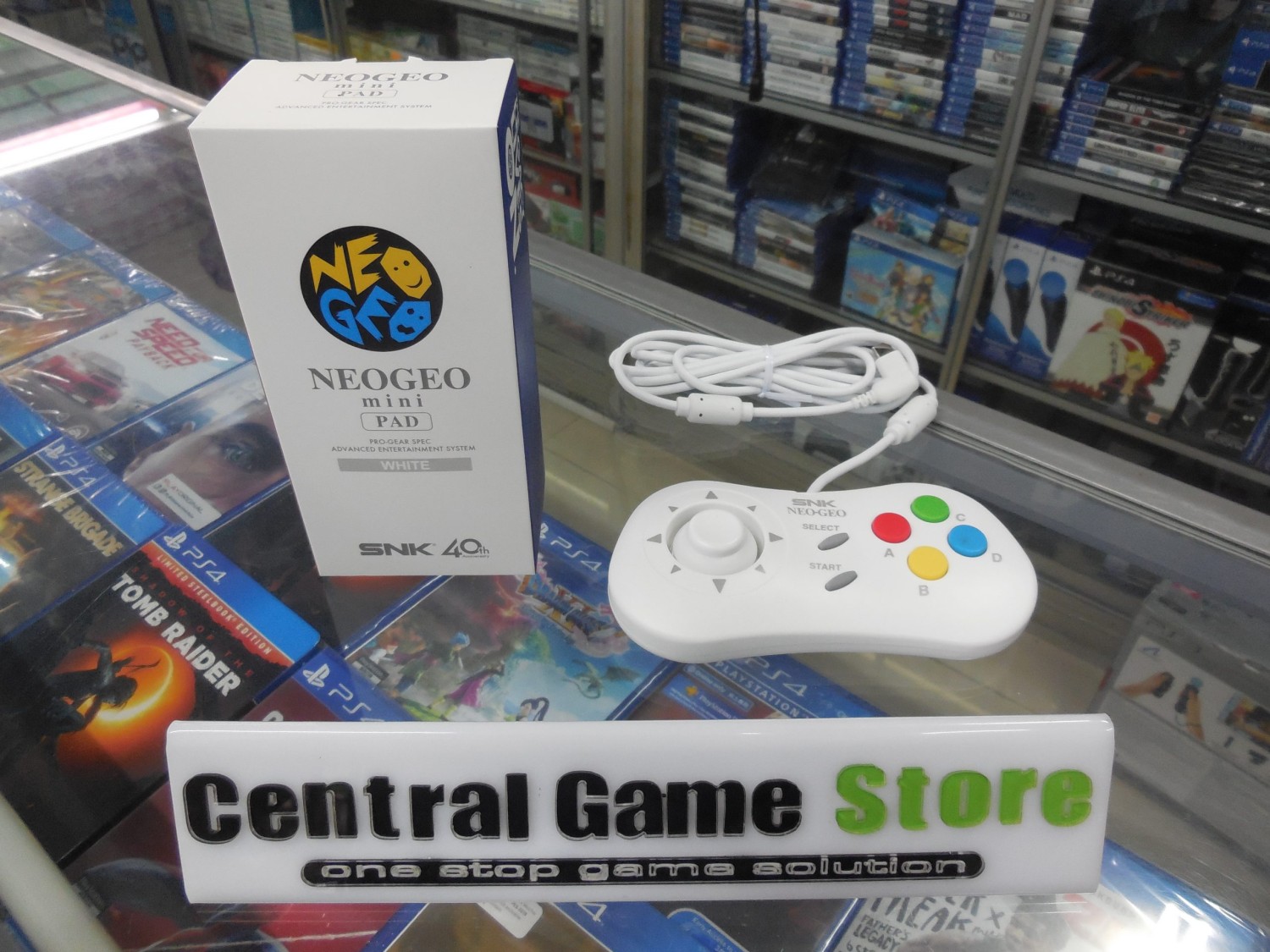 SNK NEO GEO Mini PAD (White)