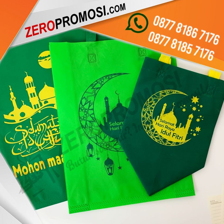 Souvenir Tas Spunbond Idul Fitri Bingkisan Lebaran Murah