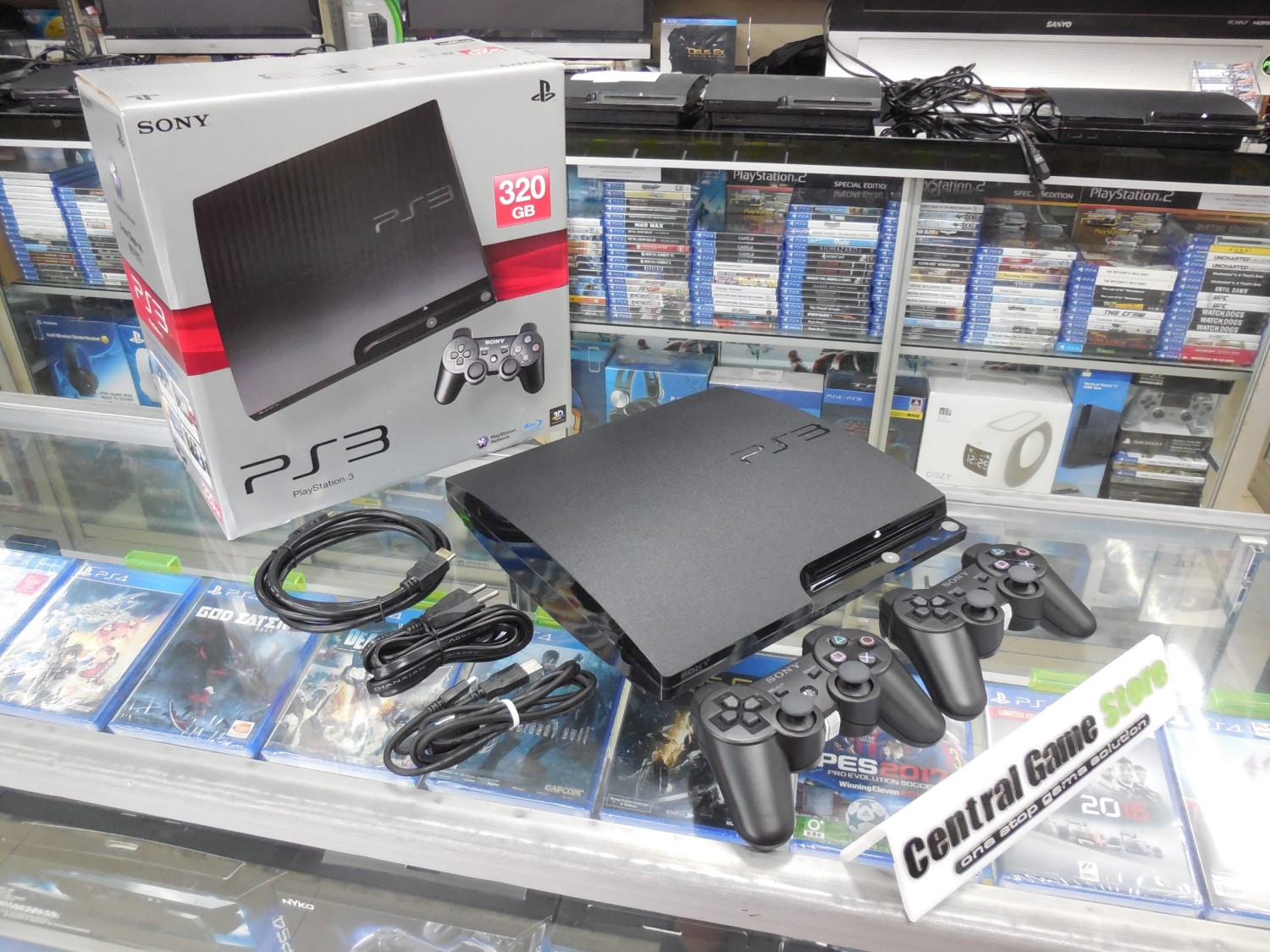 PS3 Slim Console 120GB CFW (CECH-2500) Full Games (Garansi 1 Bulan Replace)