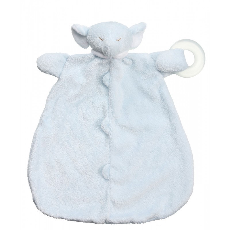 Angel Dear Teether Blankie / Selimut Gigitan Bayi - Elephant