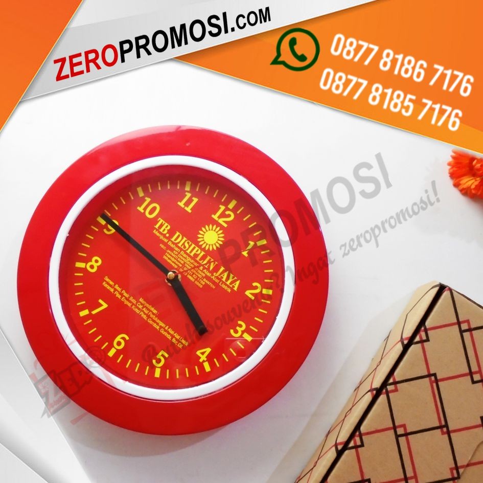 Produksi Jam Dinding Ogana Berkualitas Type 8877 Custom Logo