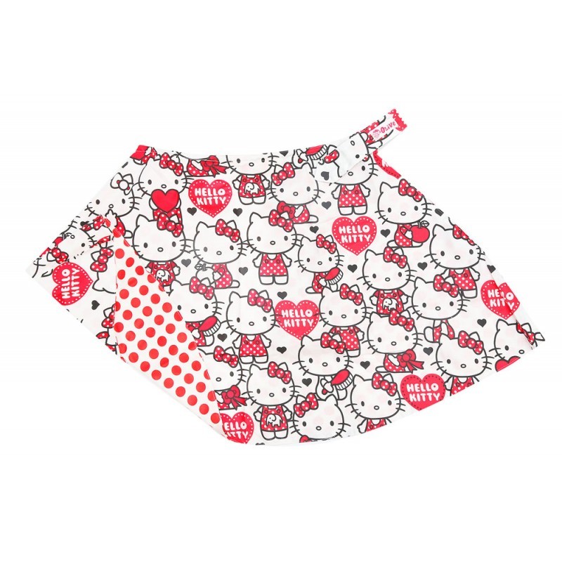 Olive Poncho Baby Nursing Cover 2 Sides - Hello Kitty