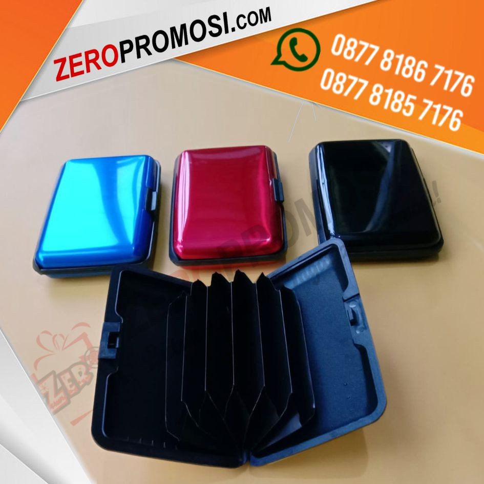 Souvenir Kotak Kartu Nama Plastik Custom Logo