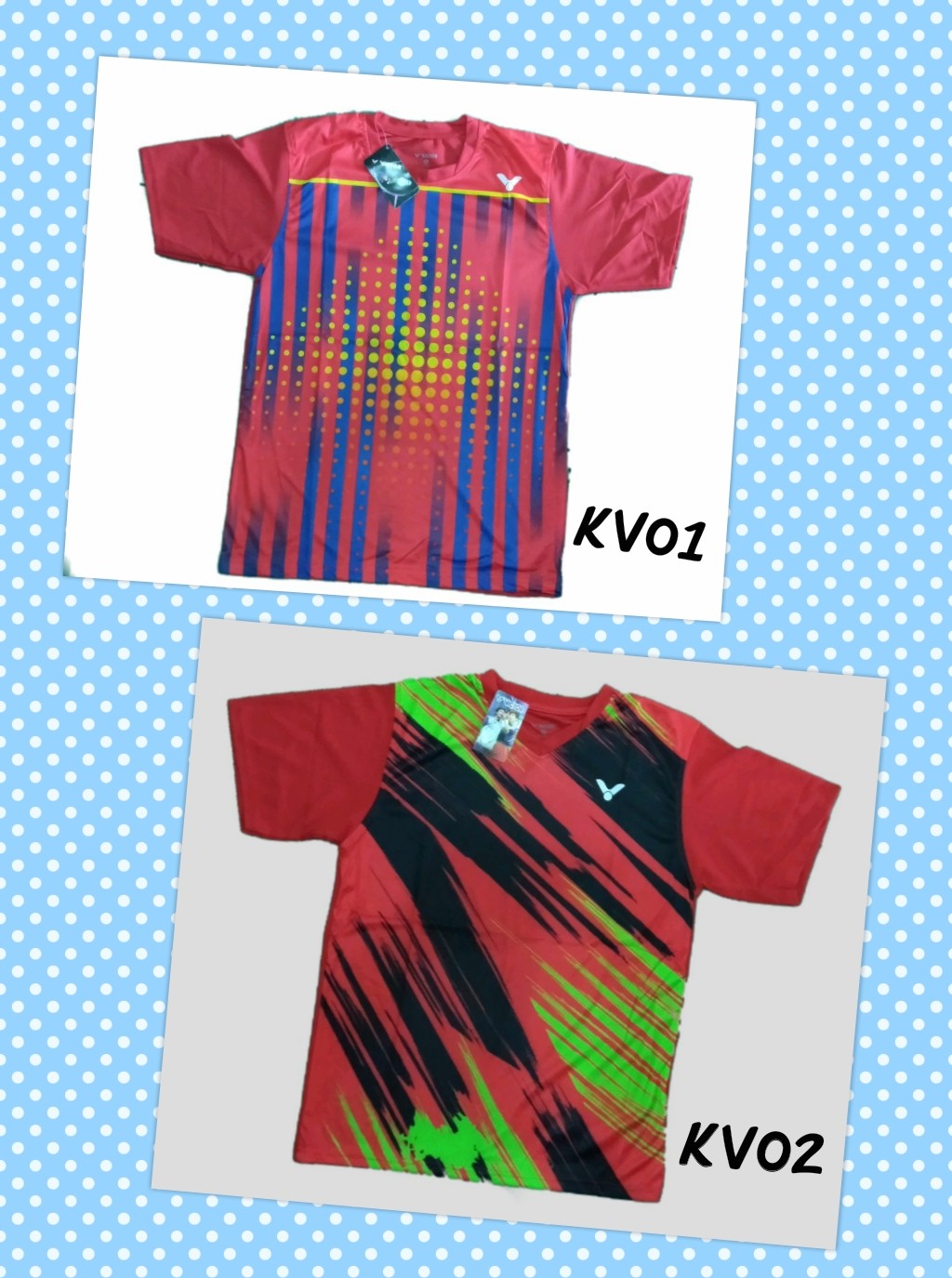 Kaos/Baju Badminton/Bulutangkis Victor